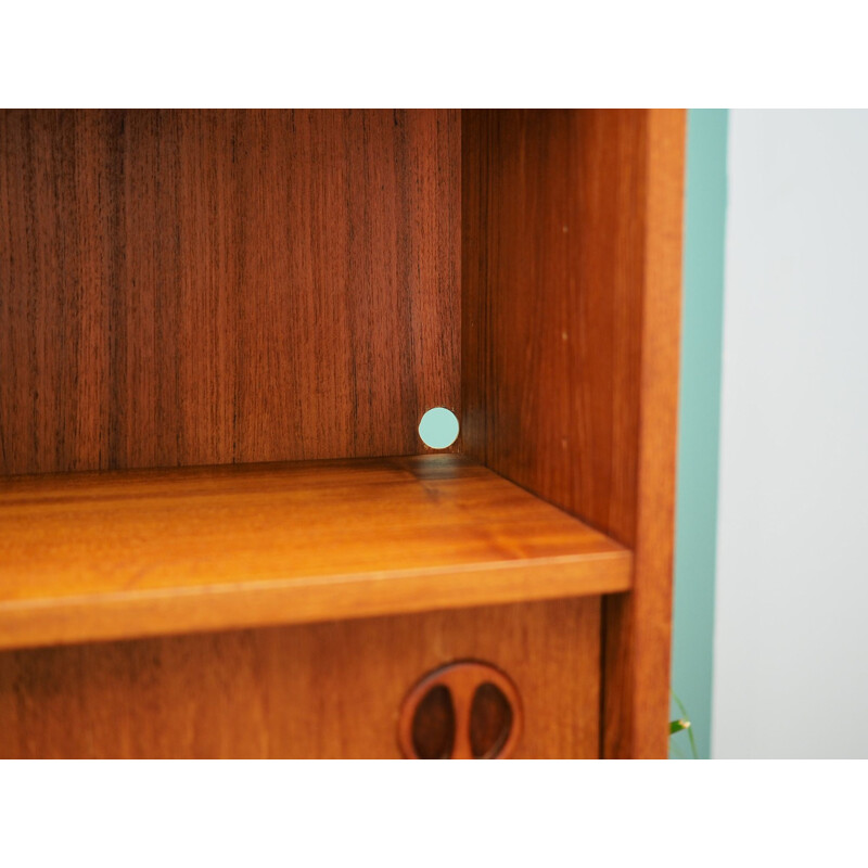 Vintage Bookcase teak, Danish 1970s