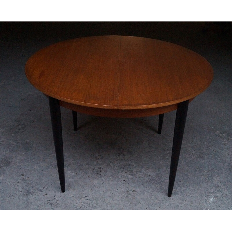 Scandinavian dining table in teak - 1960s