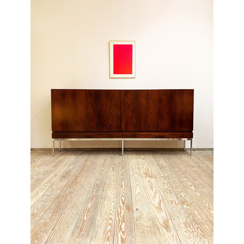 Mid Century Sideboard, Modell B20 in Teak by Dieter Waeckerlin for Behr, Germany