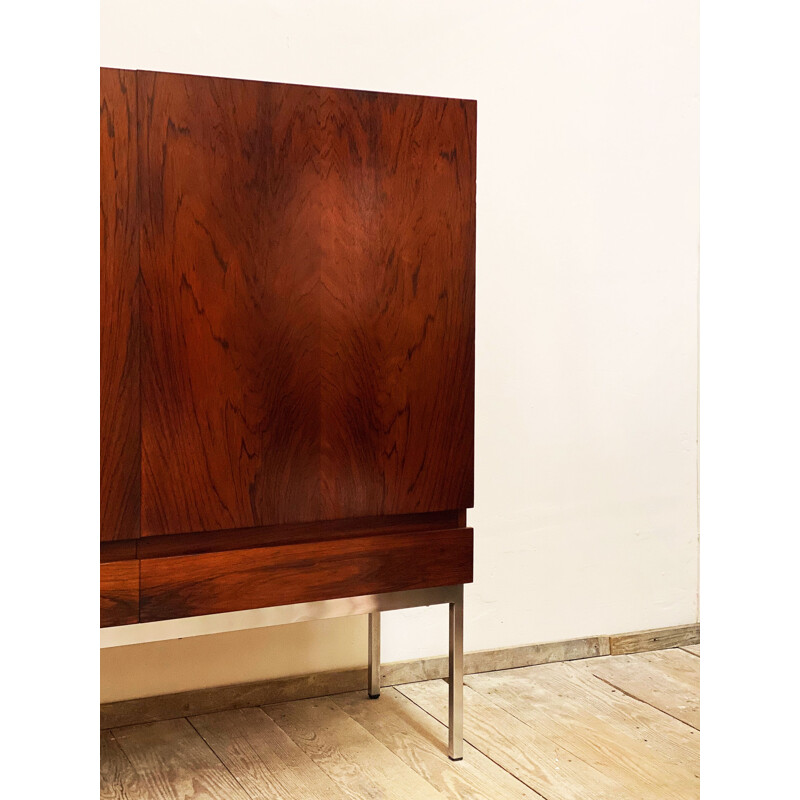 Mid Century Sideboard, Modell B20 in Teak by Dieter Waeckerlin for Behr, Germany