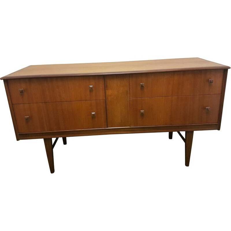 Vintage teak chest of drawers