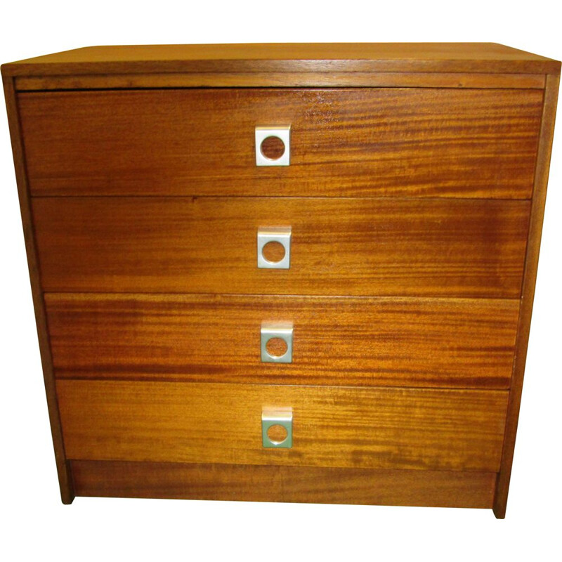 Vintage teak chest of drawers