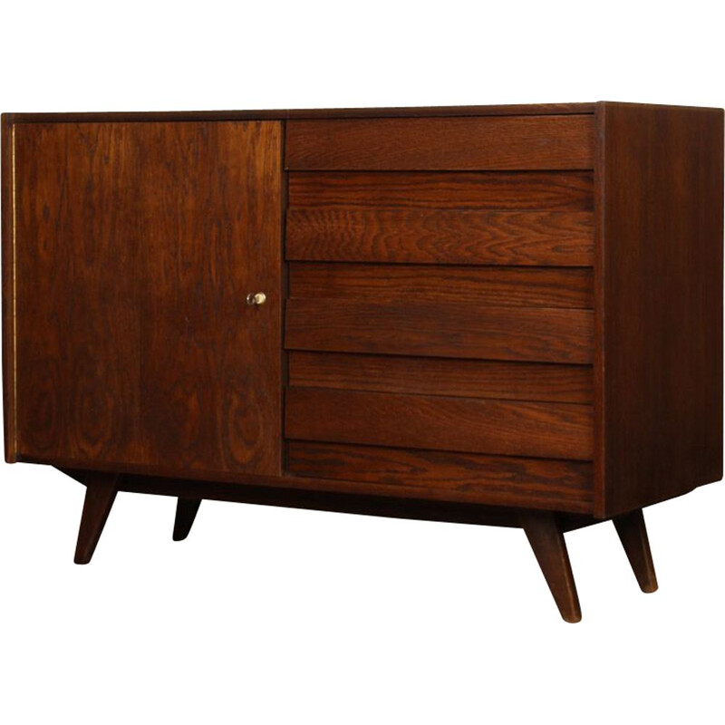 Vintage chest of drawers by Czech Jiri Jiroutek 1960