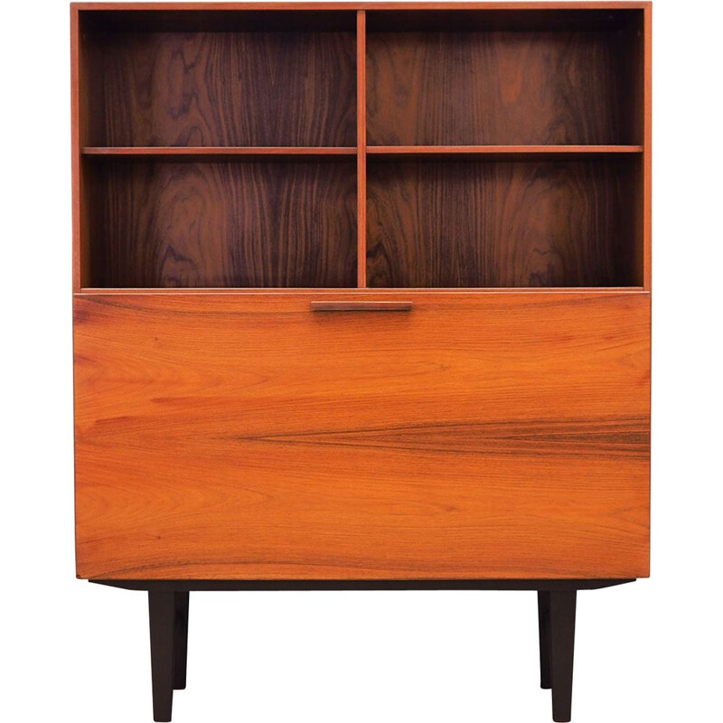 Vintage rosewood bookcase by Ib Kofod Larsen for Faaarup, Denmark 1970