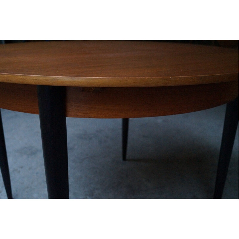 Scandinavian dining table in teak - 1960s