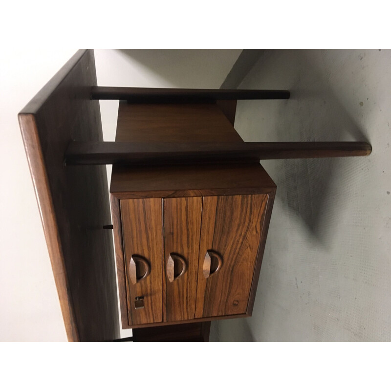 Vintage Rosewood desk Kai Kristiansen Denmark 1960s