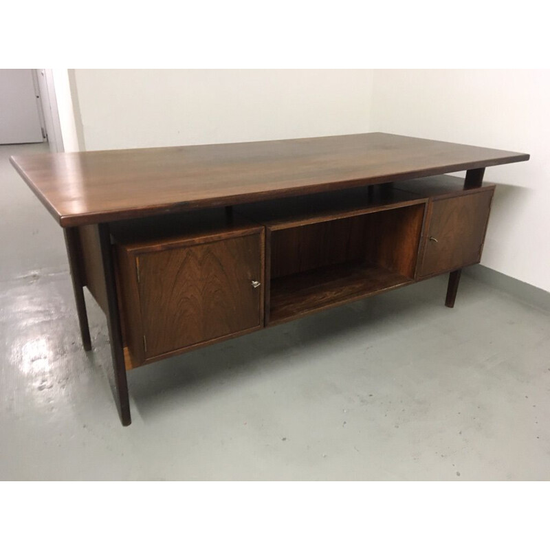 Vintage Rosewood desk Kai Kristiansen Denmark 1960s