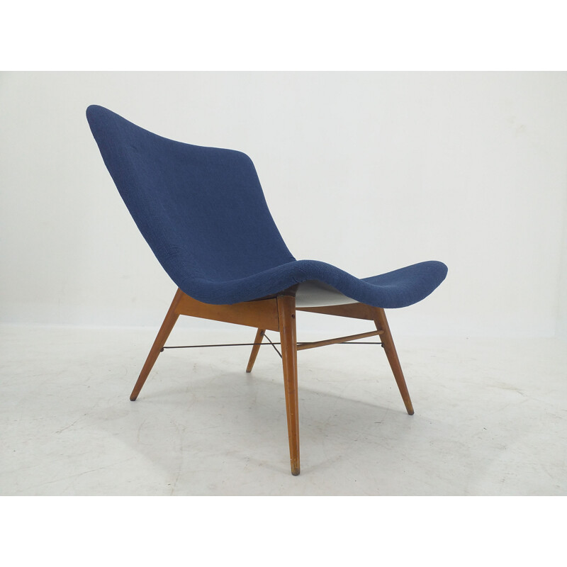 Midcentury Lounge Chair by Miroslav Navratil, 1960s