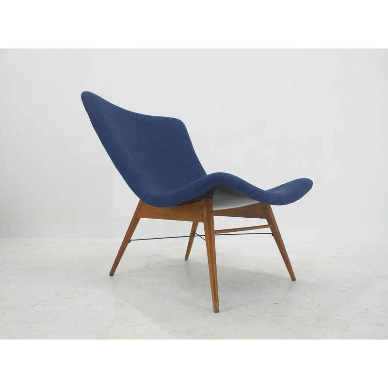 Midcentury Lounge Chair by Miroslav Navratil, 1960s