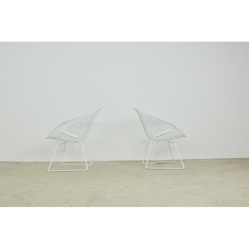Vintage Diamond Chairs by Harry Bertoia for Knoll, 1970s