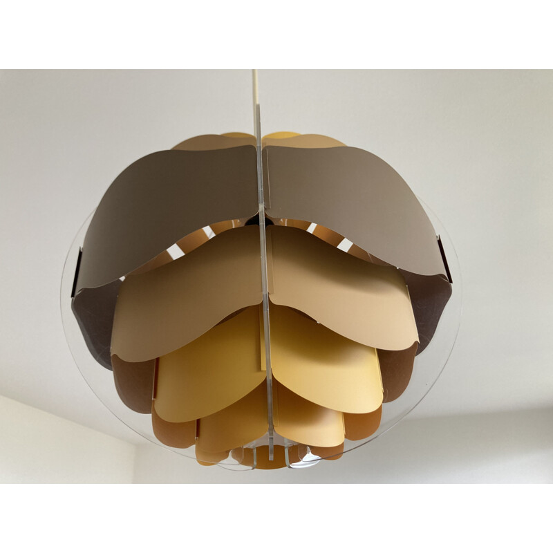 Suspension Vintage de Flemming Brylle & Preben Jacobsen, Danemark Scandinave 1970