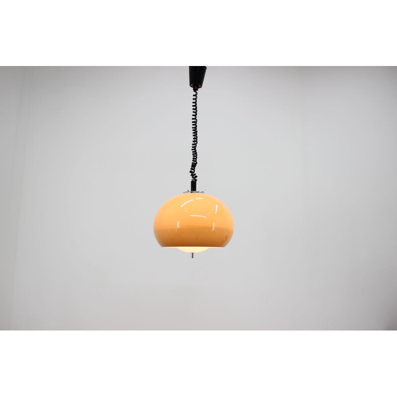 Midcentury Harvey Guzzini Design Pendant by Meblo, 1970s