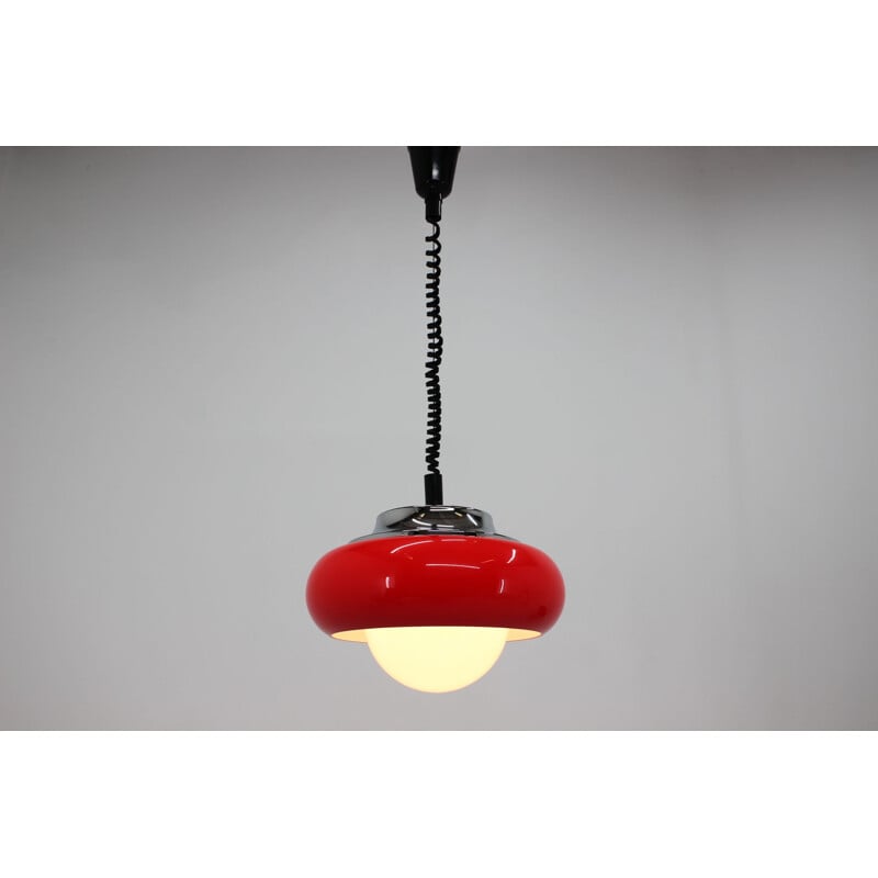 Midcentury Pendant Meblo by Harvey Guzzini  1970s