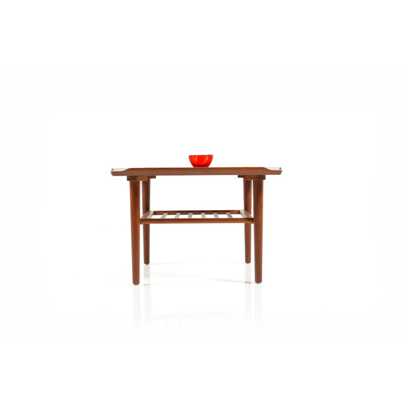 Mid-century Kubus coffee table in teak, Georg JENSEN - 1960s