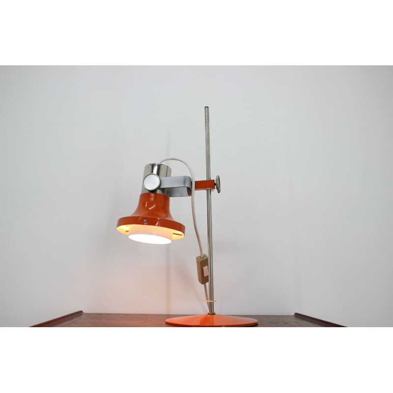 Vintage table lamp by Pavel Grus, Czechoslovakia 1970