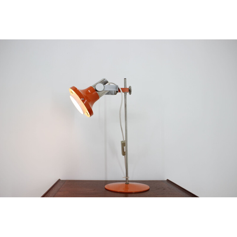 Vintage table lamp by Pavel Grus, Czechoslovakia 1970