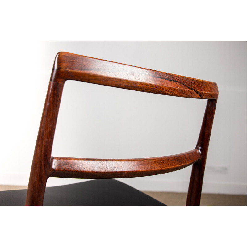 Set of 4 vintage Rio Rosewood chairs model 420 by Arne Vodder Danish 1960