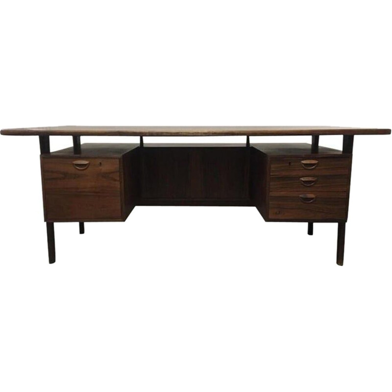 Vintage palissander bureau Kai Kristiansen Denemarken 1960