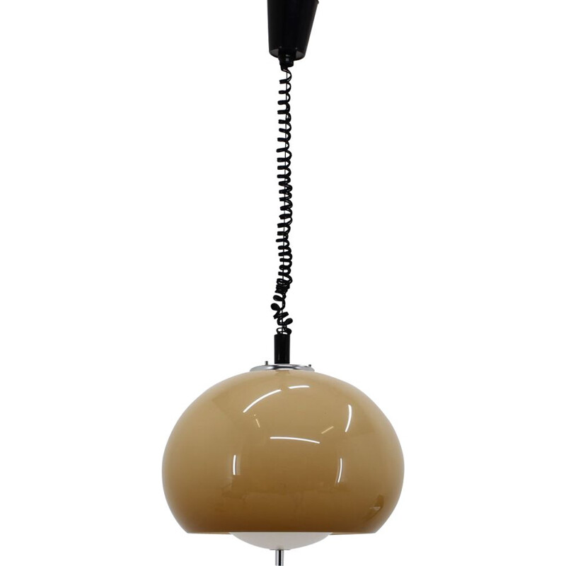 Midcentury Harvey Guzzini Design Pendant by Meblo, 1970s