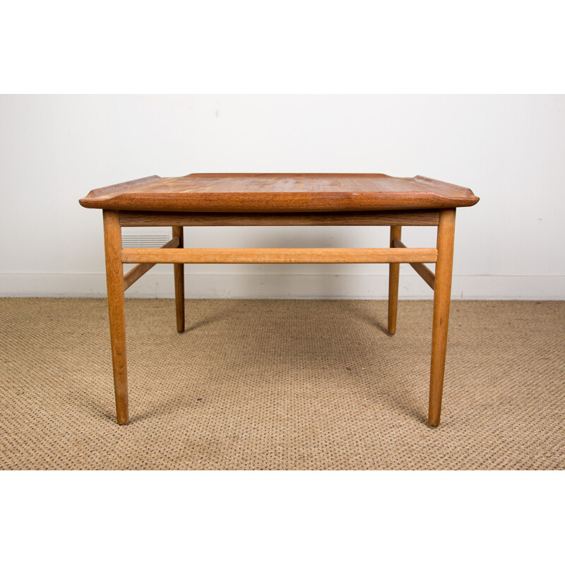 Vintage teak coffee table by Folke Ohlsson for Tingstroms, Sweden 1960