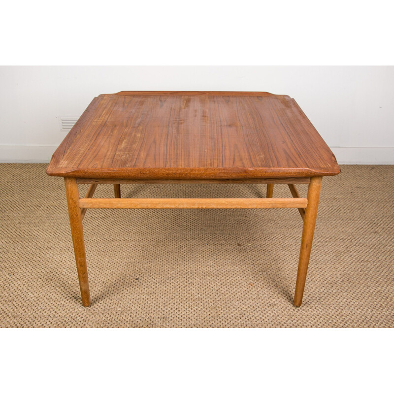 Vintage teak coffee table by Folke Ohlsson for Tingstroms, Sweden 1960