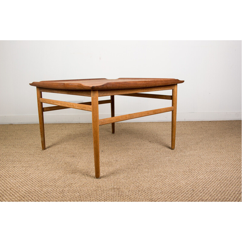 Vintage teak coffee table by Folke Ohlsson for Tingstroms, Sweden 1960