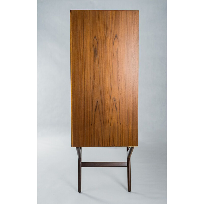 Vintage Highboard Teak Danish 1950s