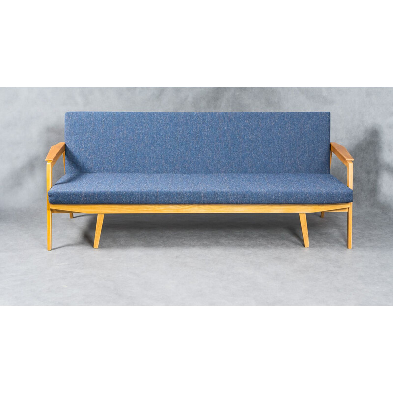 Vintage Daybed Sofa by Drevotex Czech 1960s