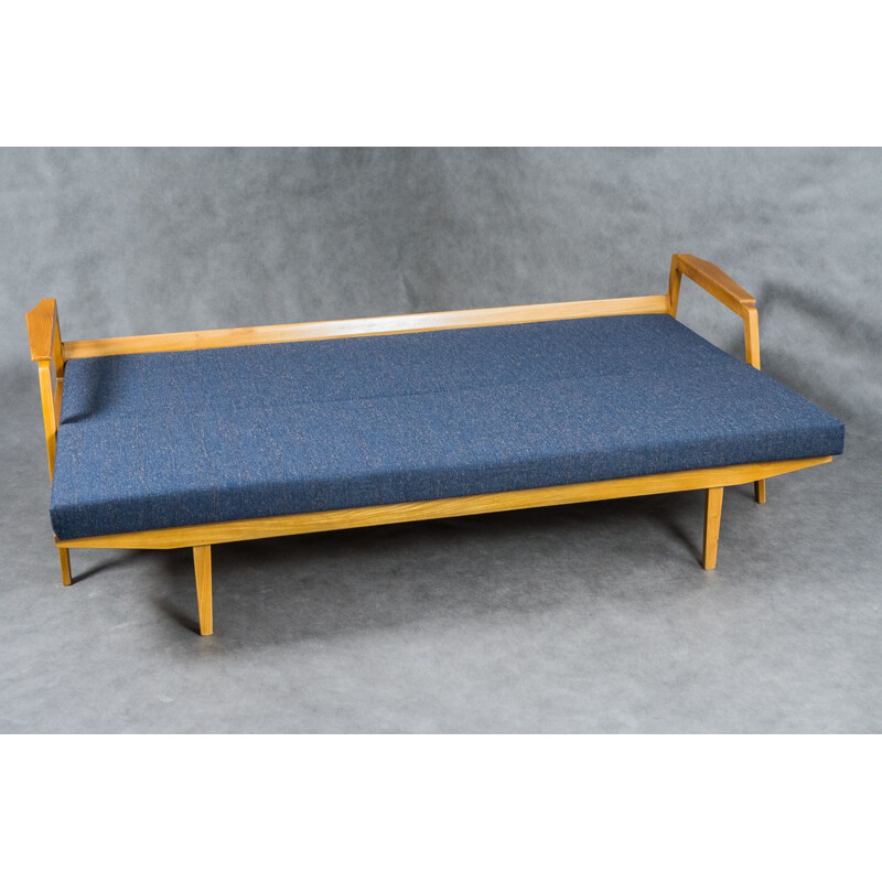 Vintage Daybed Sofa by Drevotex Czech 1960s