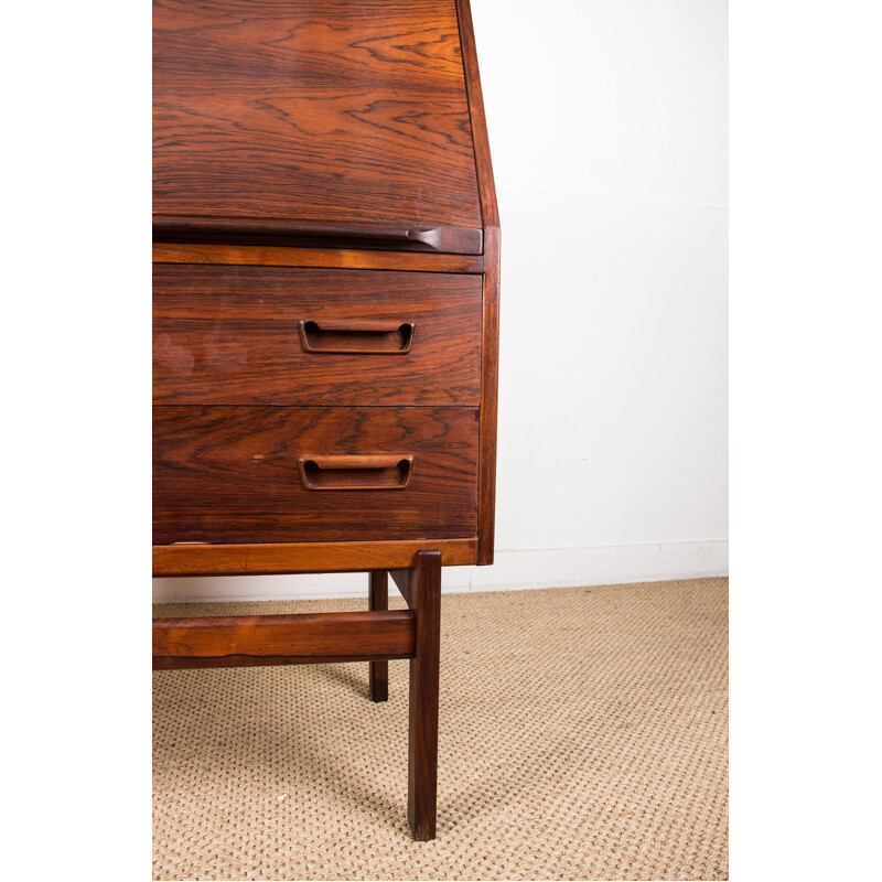 Vintage Secretary in Rosewood by Rio by Arne Wahl Iversen Danish 1960