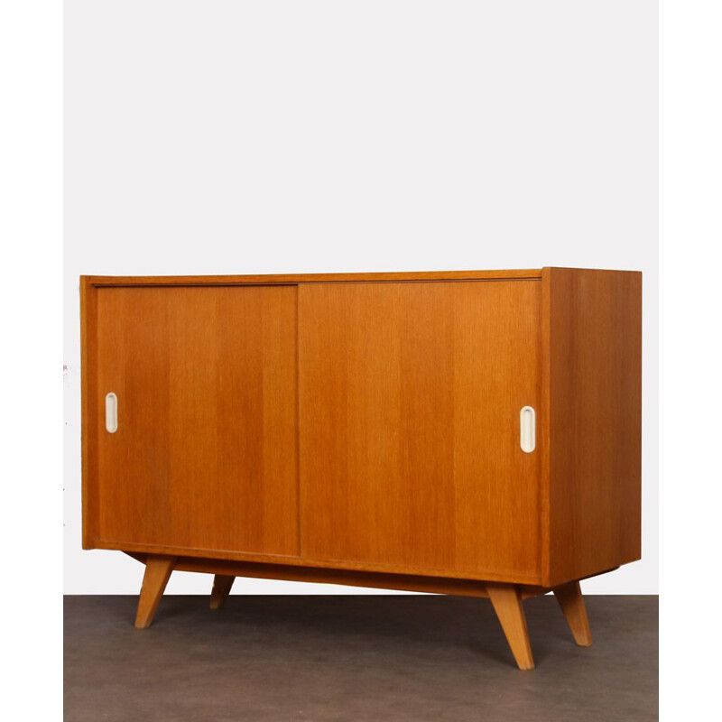 Vintage oak chest of drawers, model U-452, by Jiri Jiroutek for Interier Praha, 1960