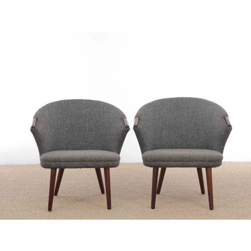 Pair of Scandinavian vintage armchairs