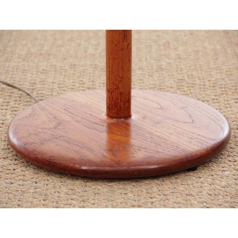 Vintage Scandinavian teak floor lamp