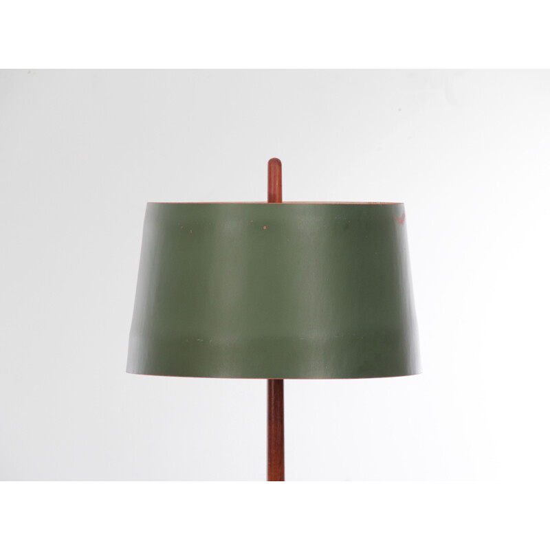 Vintage Scandinavian teak floor lamp