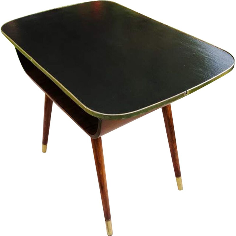 Vintage coffee table on spindly legs