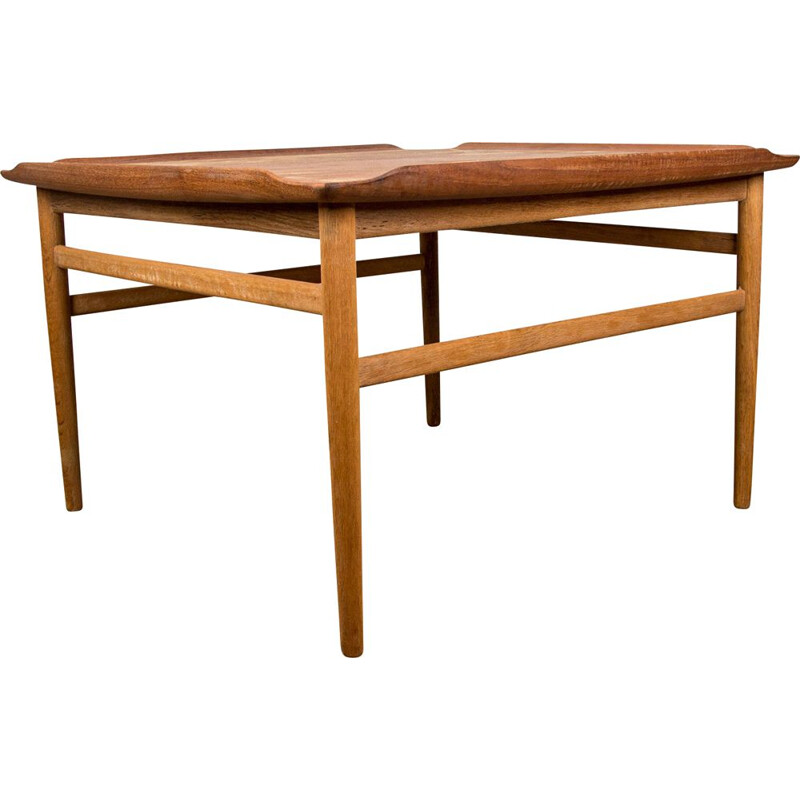 Vintage teak coffee table by Folke Ohlsson for Tingstroms, Sweden 1960