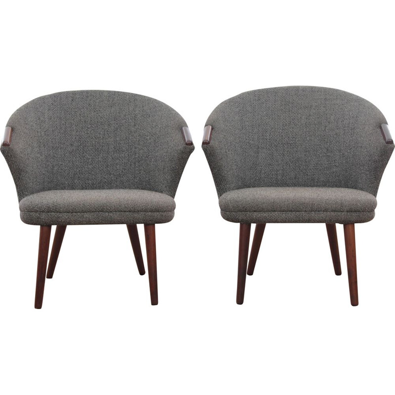 Pair of Scandinavian vintage armchairs