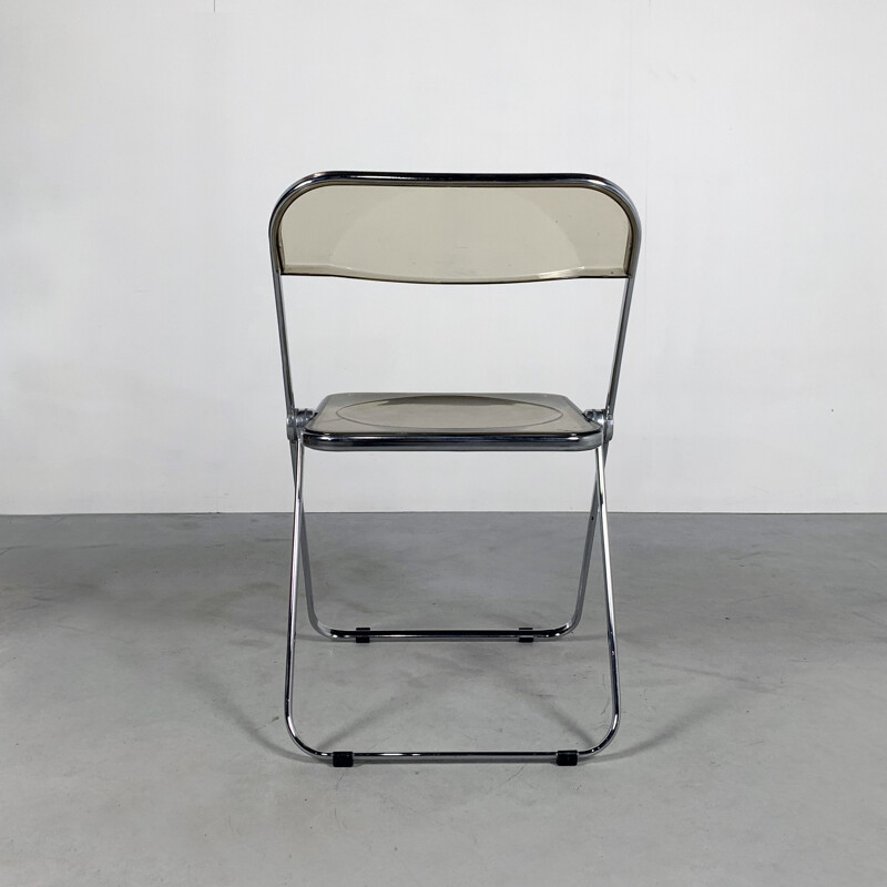 4 vintage Plia folding chairs by Giancarlo Piretti for Castelli, 1960s