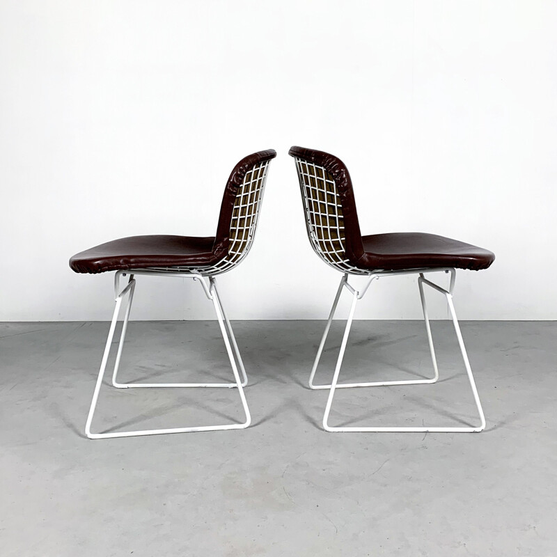 Pair of vintage Dining Chairs by Harry Bertoia for Knoll, 1970s