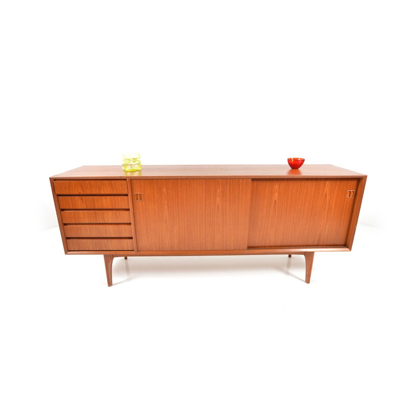 Enfilade vintage scandinave en teck - 1960