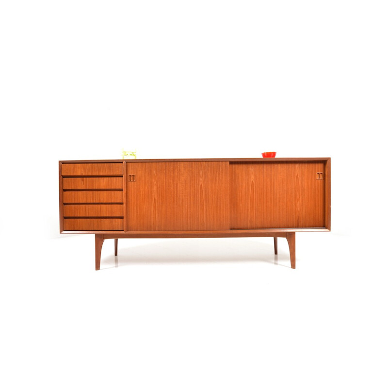 Enfilade vintage scandinave en teck - 1960