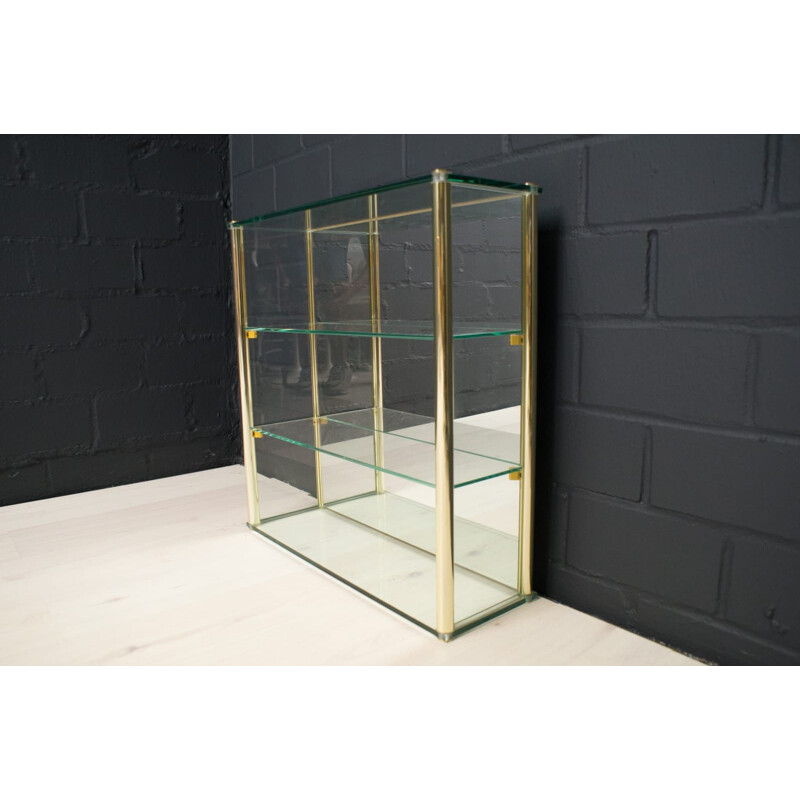 Vintage Hollywood Regency Mirrored Wall Cabinet, 1970s