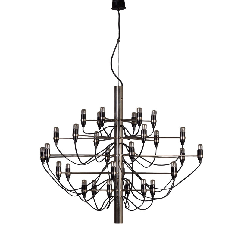 Vintage Chandelier 209750 by Gino Sarfatti for Flos, 1980s