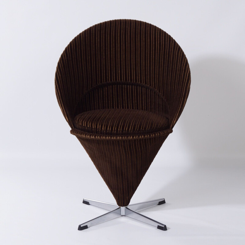 Fauteuil Vintage Cone Chair K1 de Verner Panton Danois 1960
