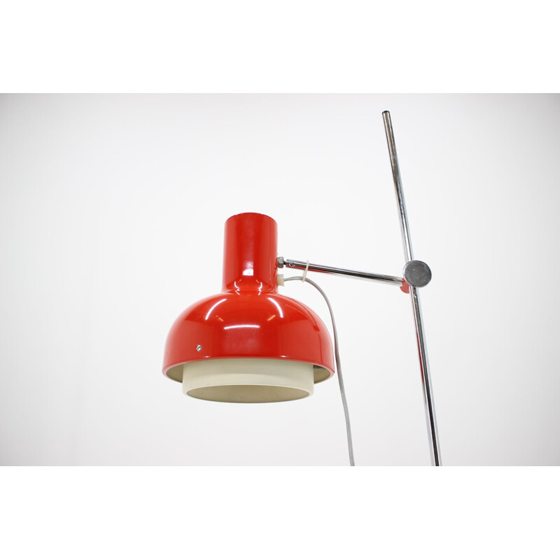 Vintage adjustable floor lamp by Josef Hůrka for Napako, Czechoslovakia 1960