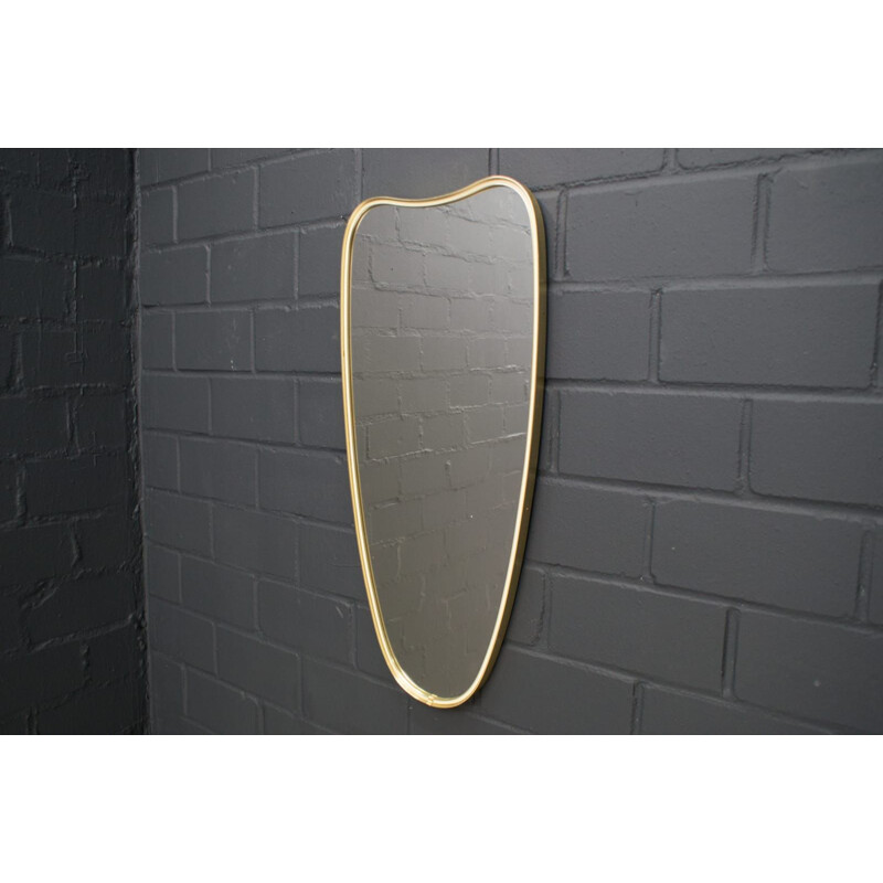 Large Vintage Mirror Italian 1950s