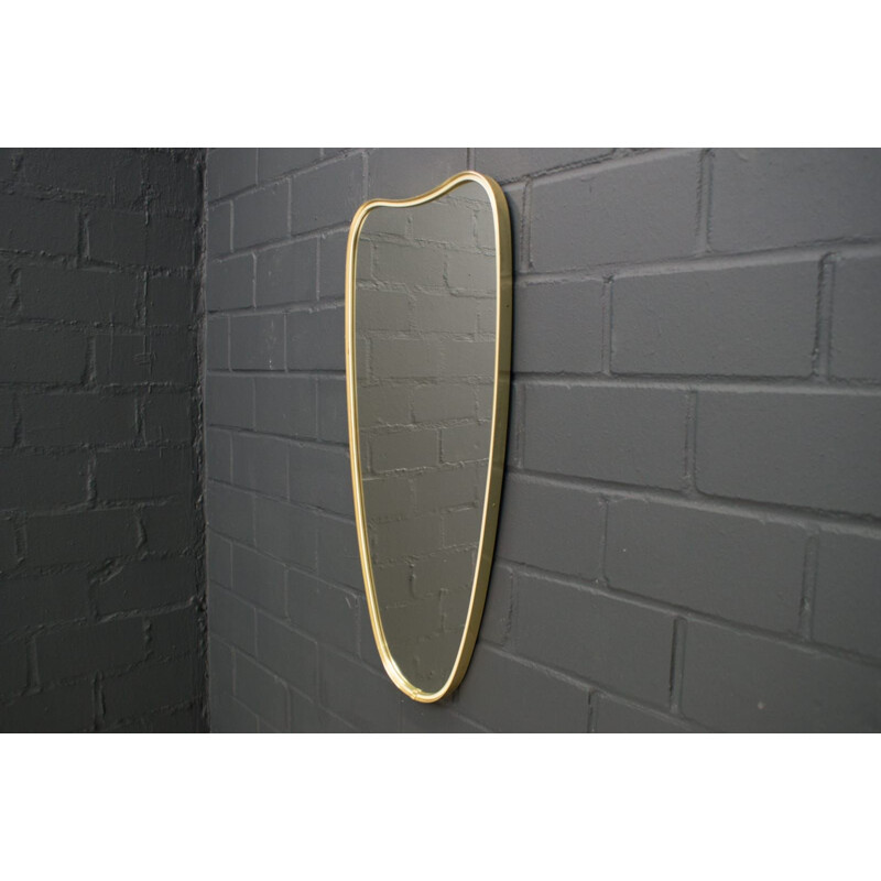 Large Vintage Mirror Italian 1950s