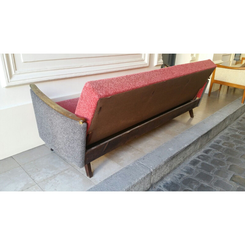 Vintage daybed sofa bed cliclac, 1950