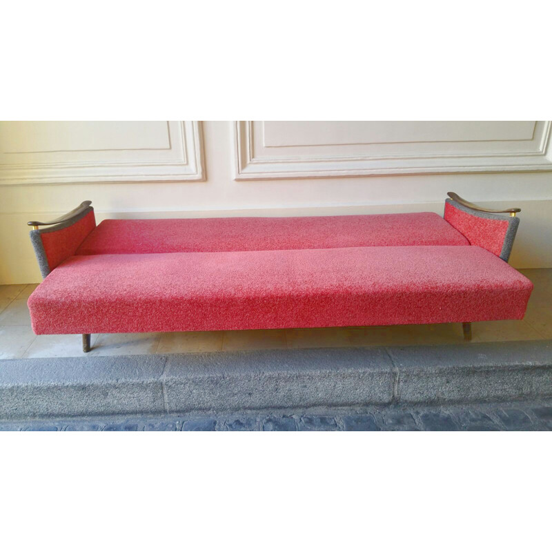 Vintage daybed sofa bed cliclac, 1950