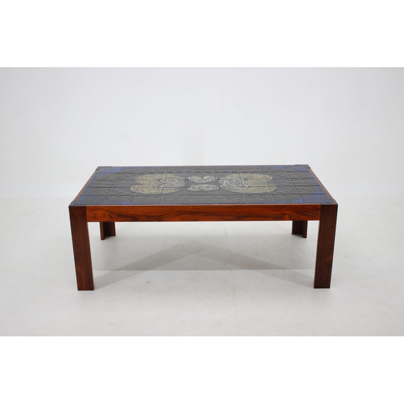 Vintage Tile Coffee table by Mobelintarsia, Denmark 1960s